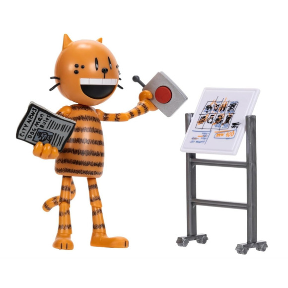 Dog Man Movie 5 Inch Petey Articulated Action Figure NEW - Picture 3 of 4